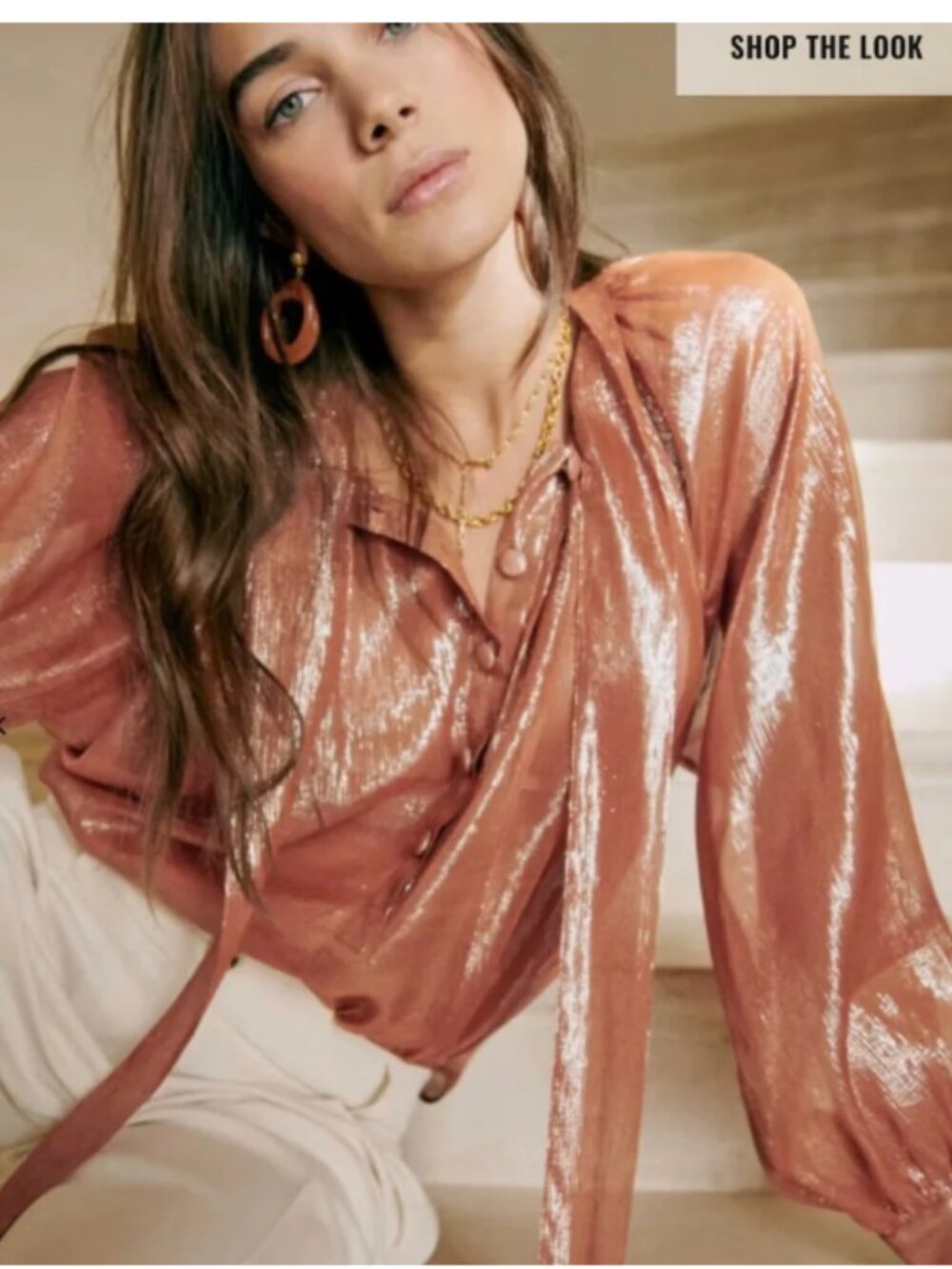 Sezane Zelda Blouse Size 6